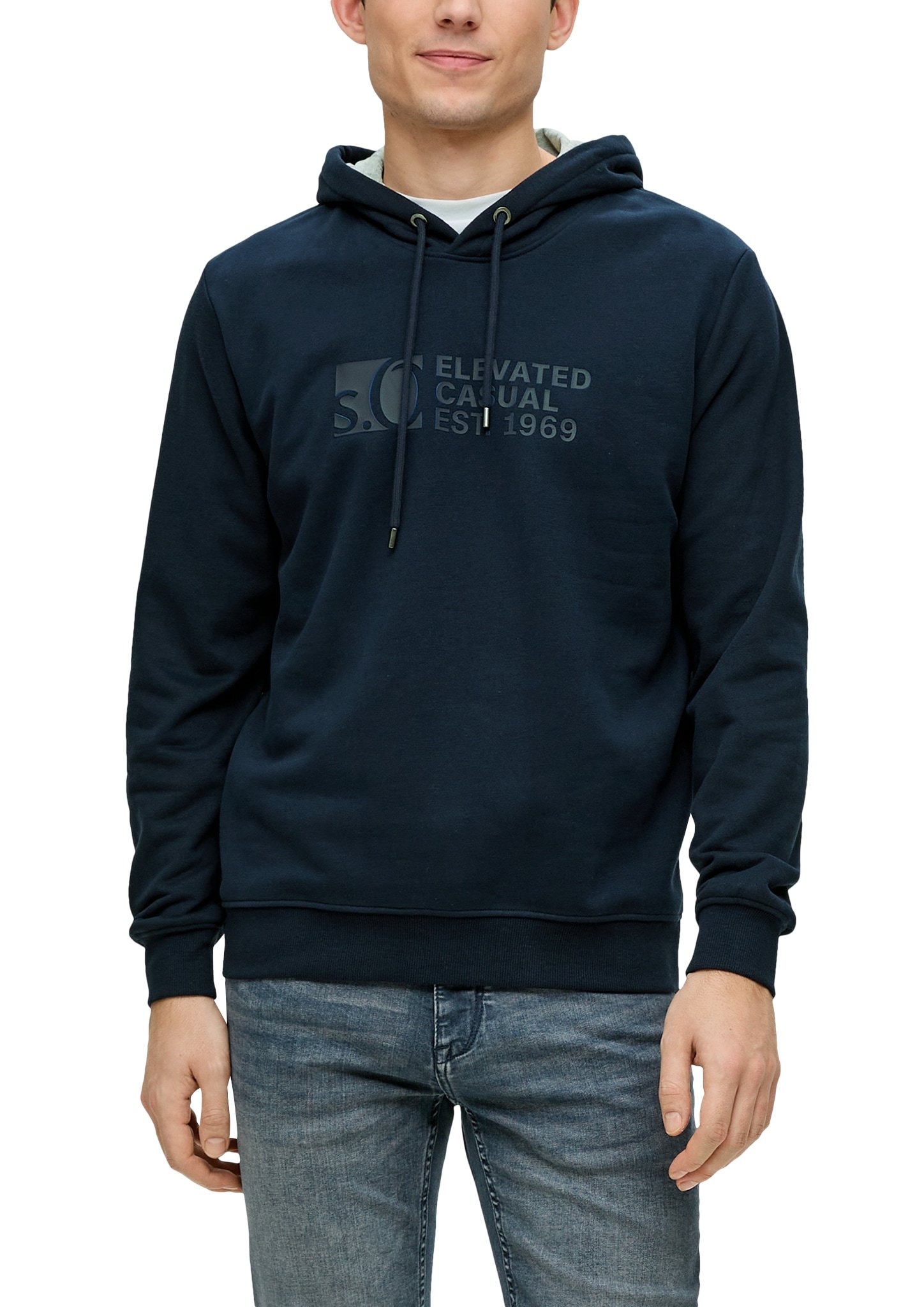 s.Oliver Hoodie, mit Logofrontprint von s.Oliver