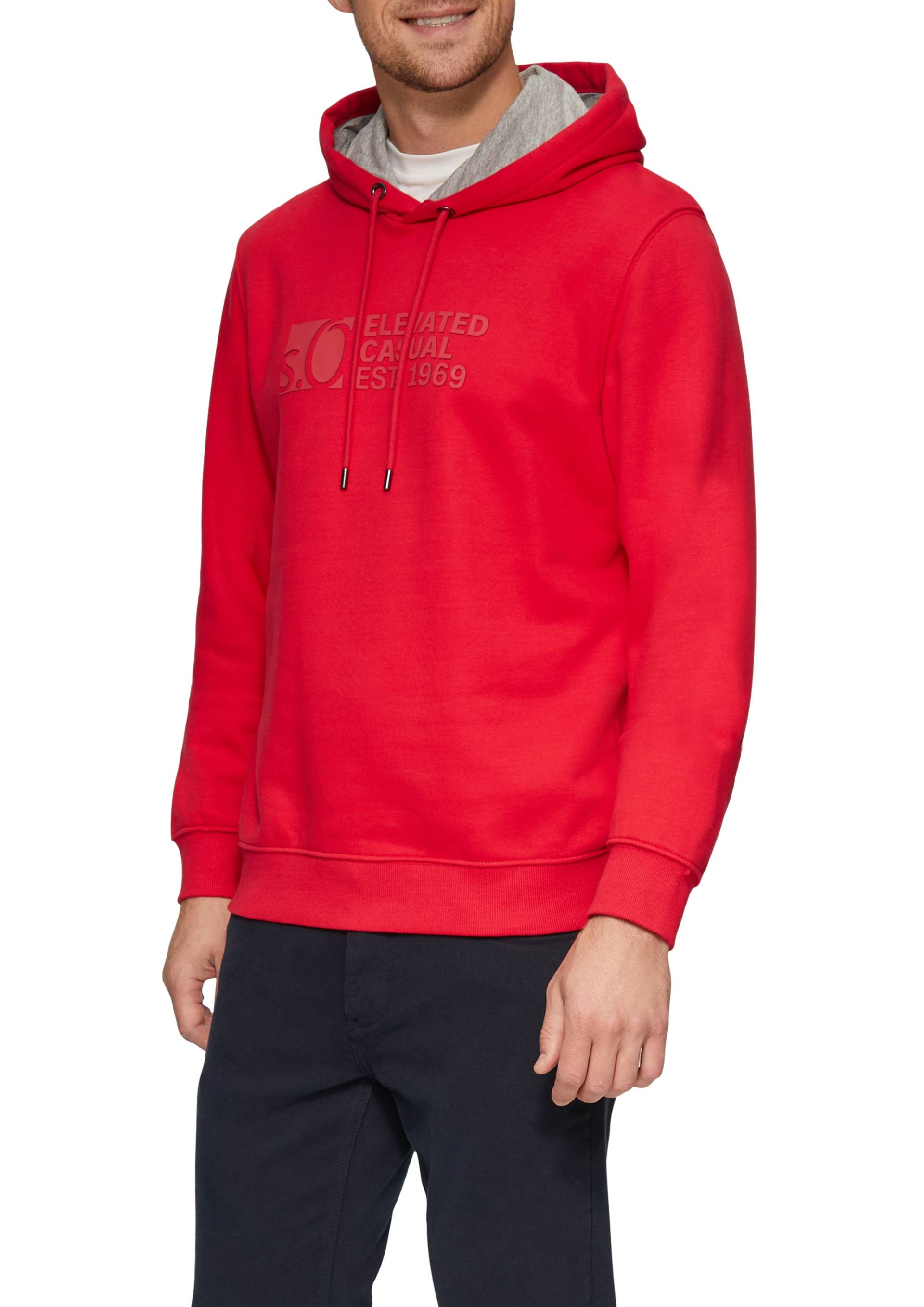 s.Oliver Kapuzensweatshirt, mit Front-Print s.Oliver Kapuzensweatshirt, mit Front-Print von s.Oliver