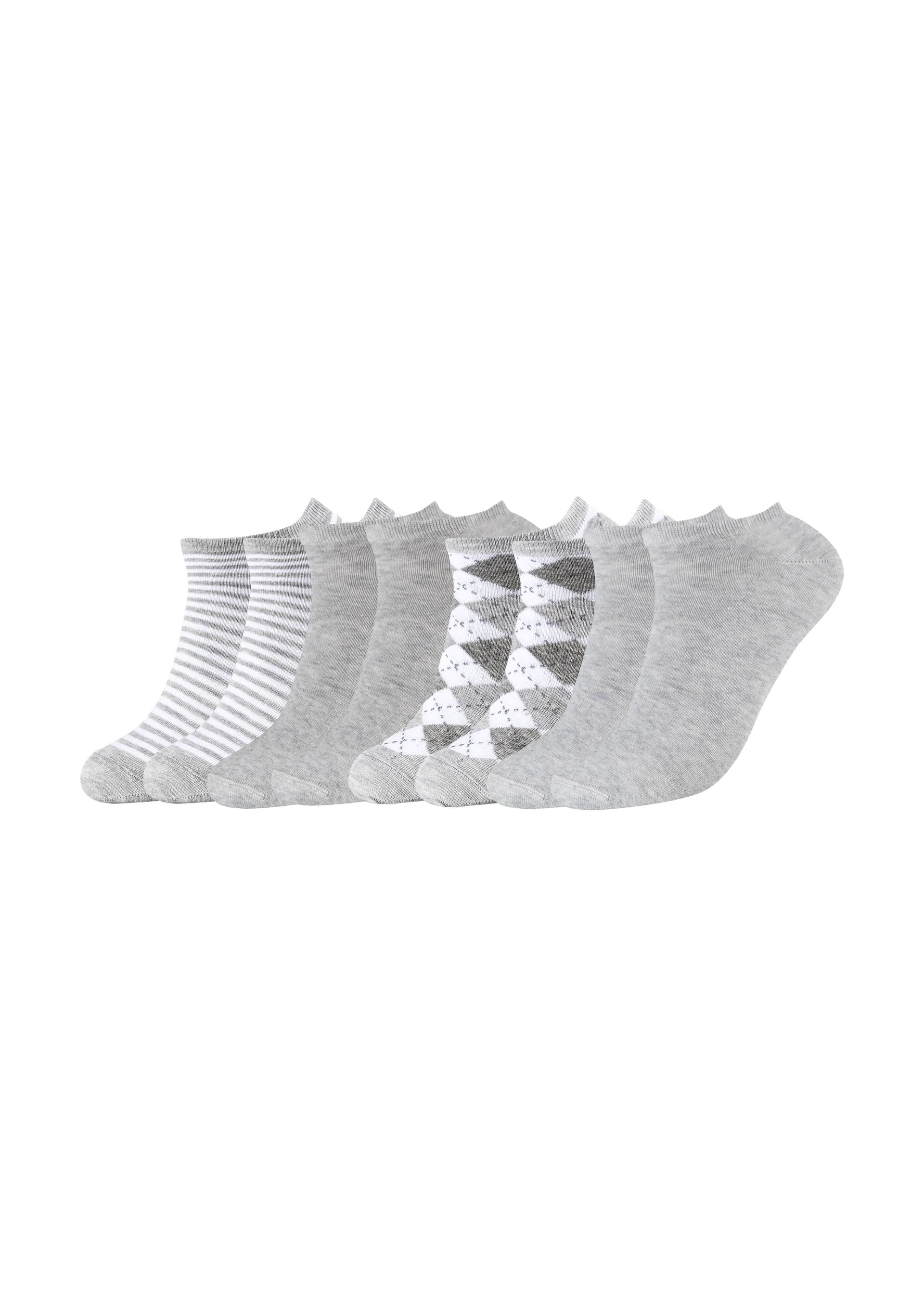 s.Oliver Kurzsocken »essentials«, (4er Pack), mit verschiedenen Designs von s.Oliver