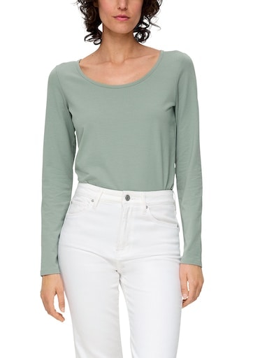 s.Oliver Longsleeve, im cleanen Look von s.Oliver