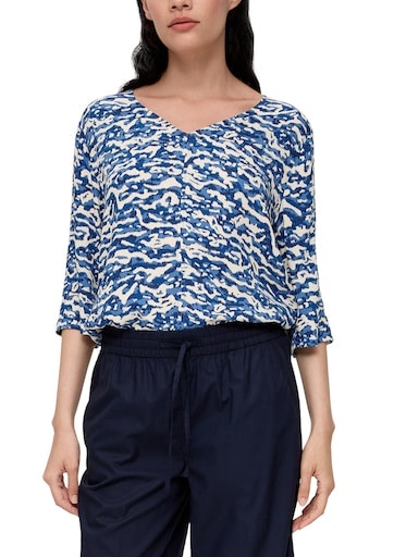 s.Oliver Shirtbluse, mit buntem Muster von s.Oliver