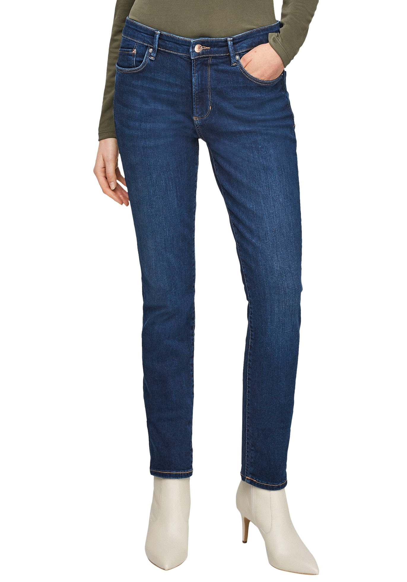 s.Oliver Slim-fit-Jeans »Betsy«, in Basic 5-Pocket Form von s.Oliver