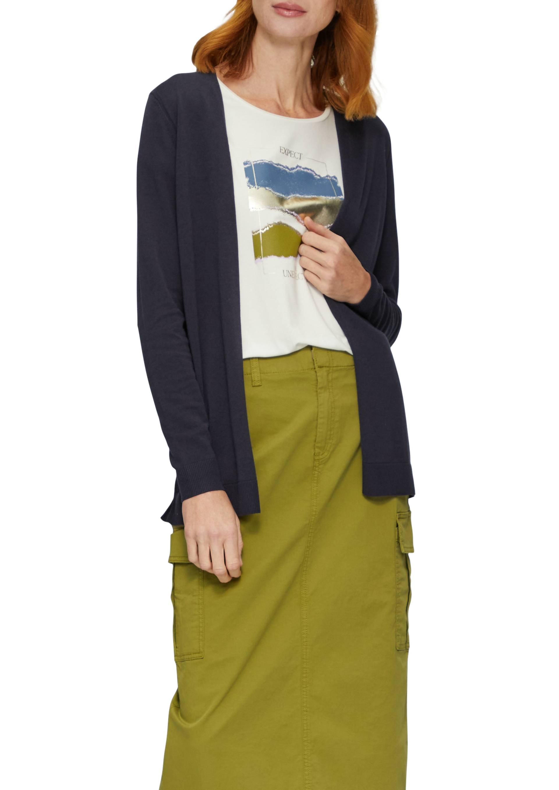 s.Oliver Strickjacke, Feinstrick ohne Verschluss s.Oliver Strickjacke, Feinstrick ohne Verschluss von s.Oliver