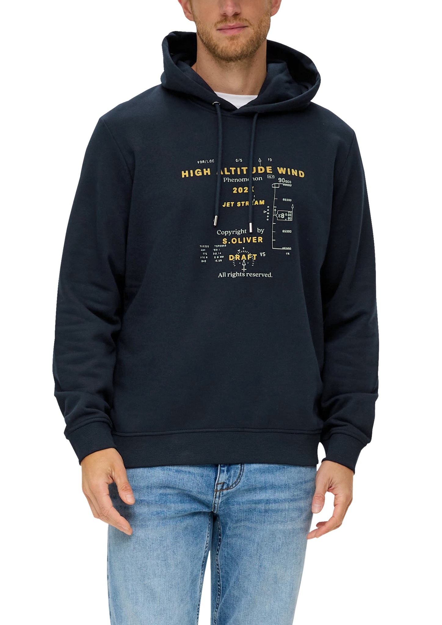 s.Oliver Sweatshirt, mit Frontprint