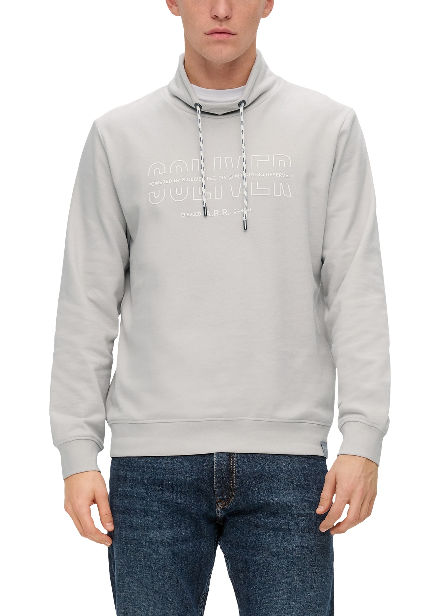 s.Oliver Sweatshirt, mit Frontprintlogo von s.Oliver