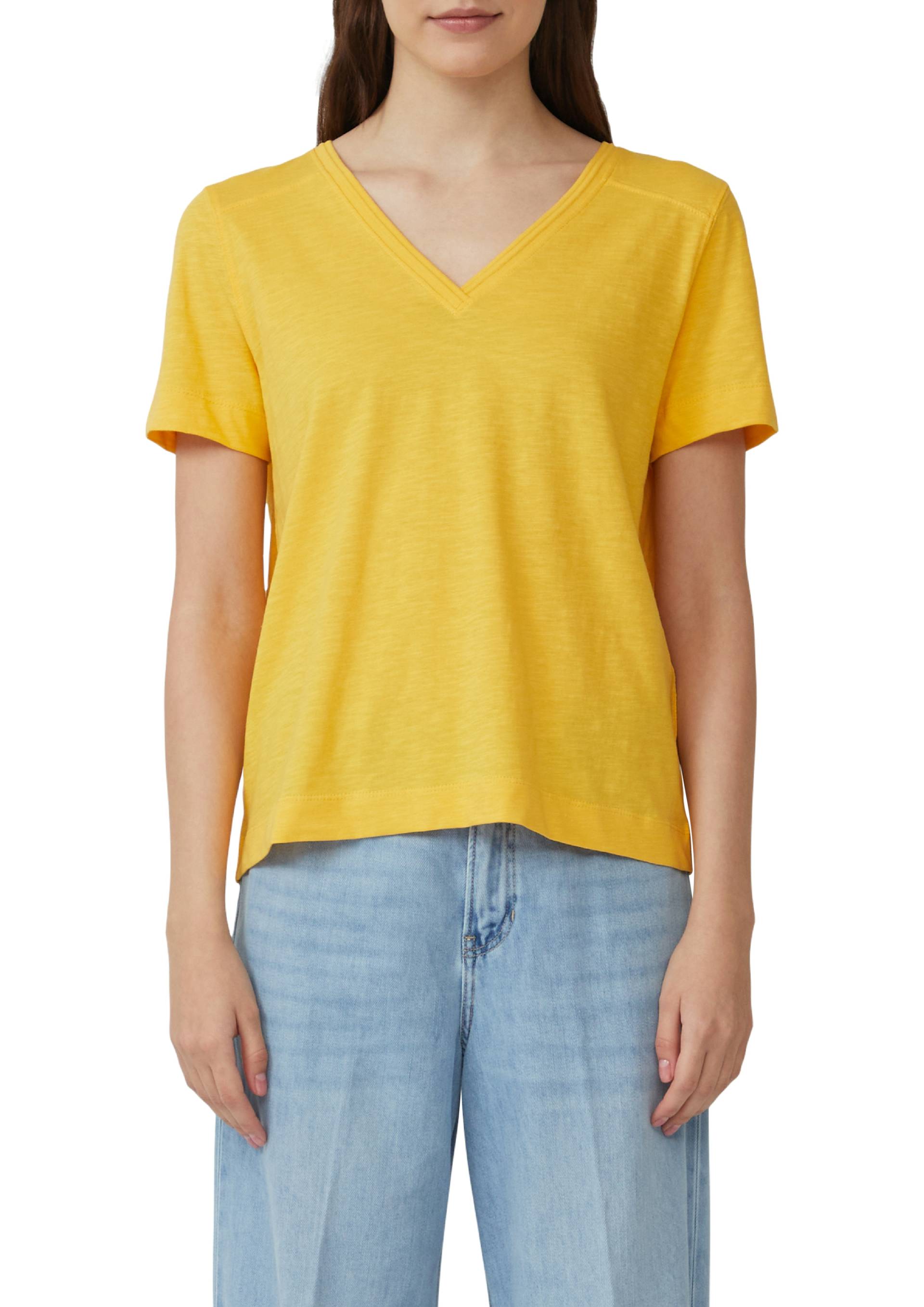 s.Oliver T-Shirt, aus Flammgarn mit V-Ausschnitt s.Oliver T-Shirt, aus Flammgarn mit V-Ausschnitt von s.Oliver
