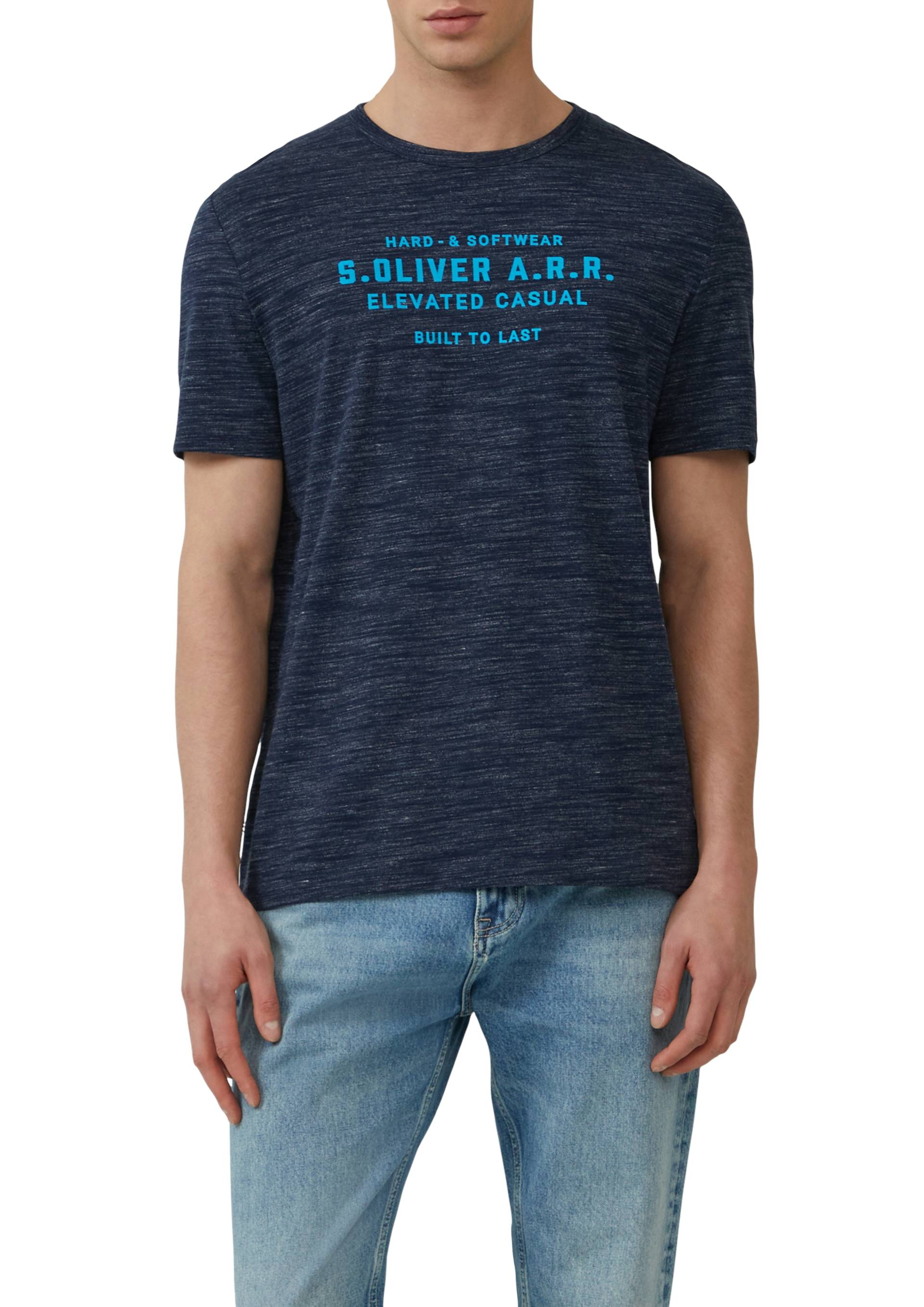 s.Oliver T-Shirt, melierte Optik s.Oliver T-Shirt, melierte Optik von s.Oliver
