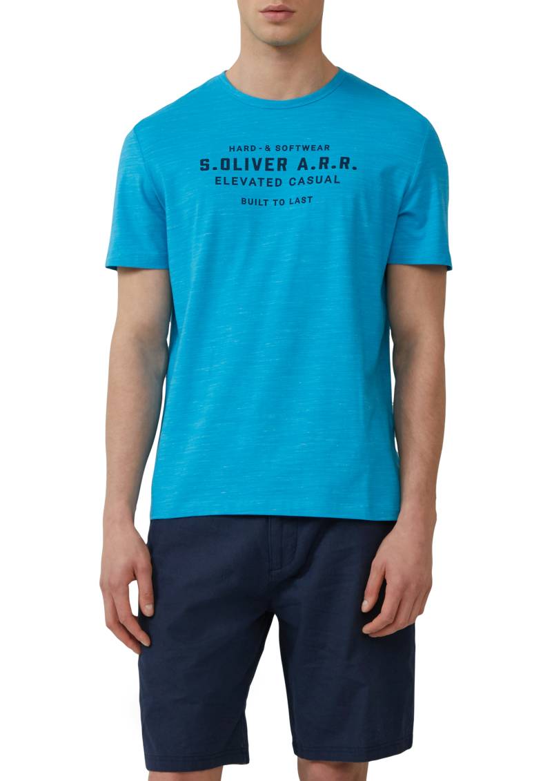 s.Oliver T-Shirt, melierte Optik von s.Oliver