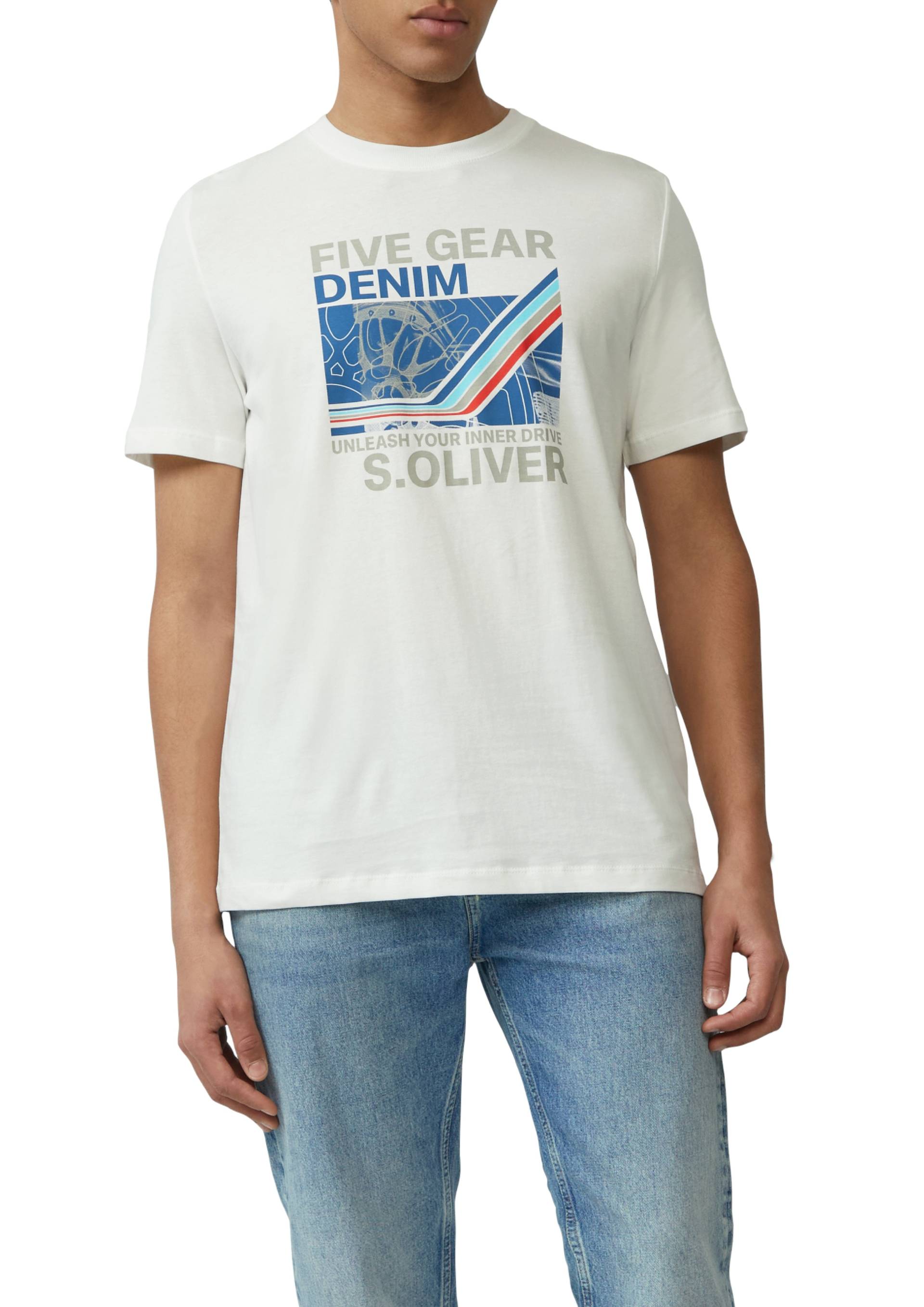 s.Oliver T-Shirt, mit Front Print von s.Oliver