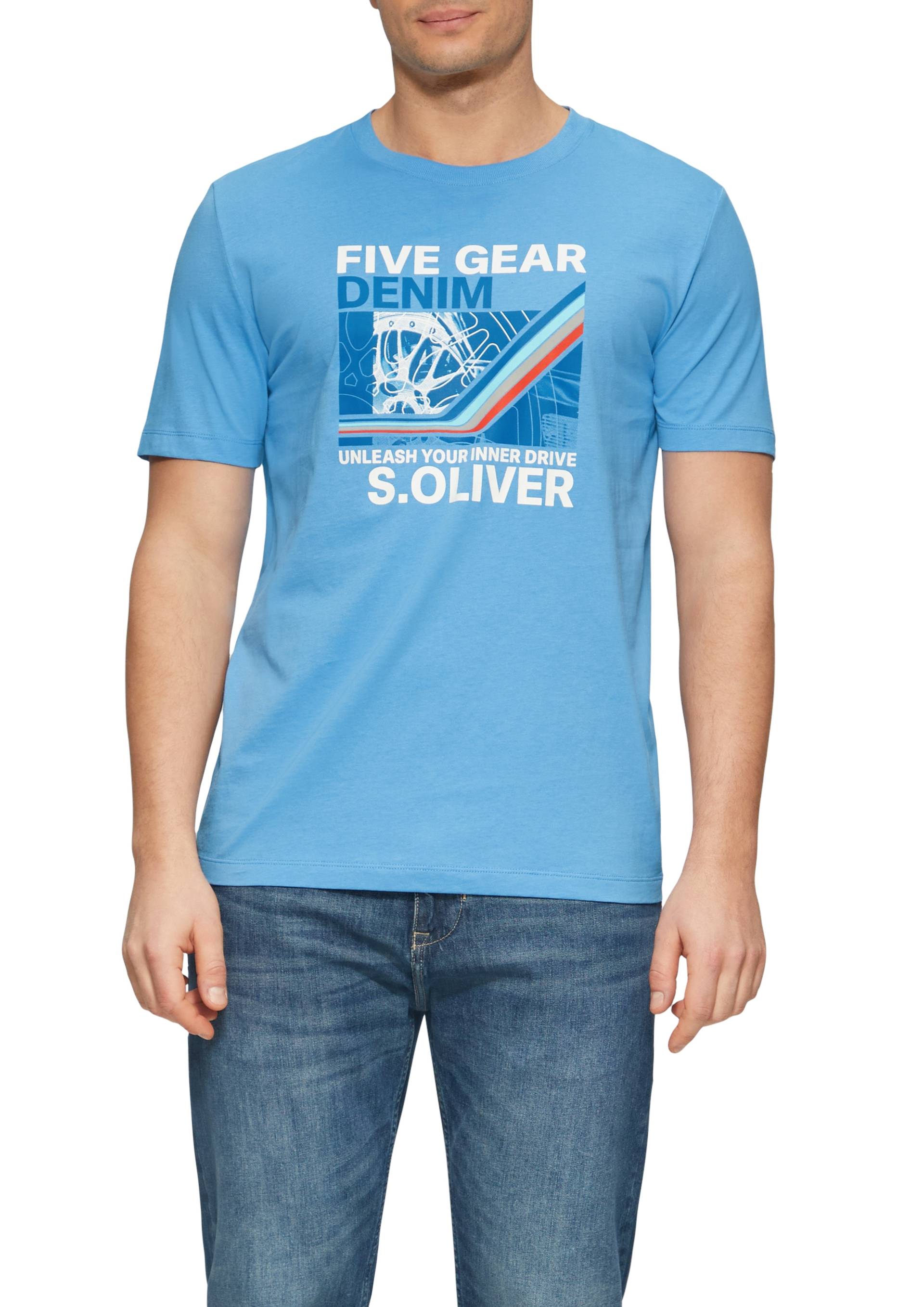 s.Oliver T-Shirt, mit Front Print von s.Oliver