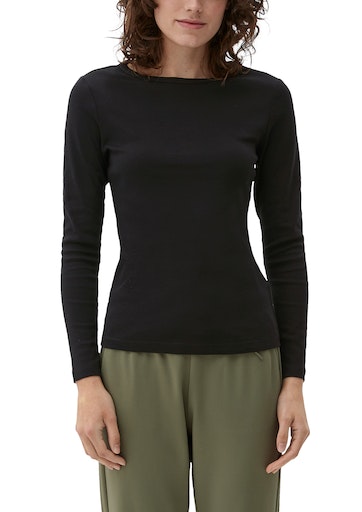 s.Oliver Langarmshirt, mit U-Boot-Ausschnitt von s.Oliver