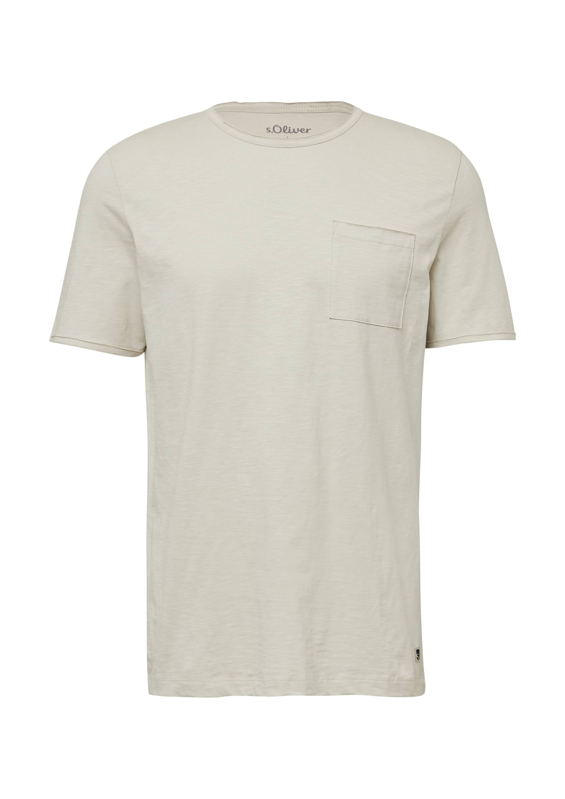s.Oliver T-Shirt, mit offenen Kanten von s.Oliver