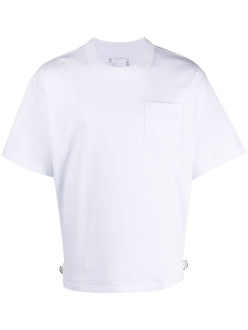 sacai short-sleeve cotton T-shirt - White von sacai