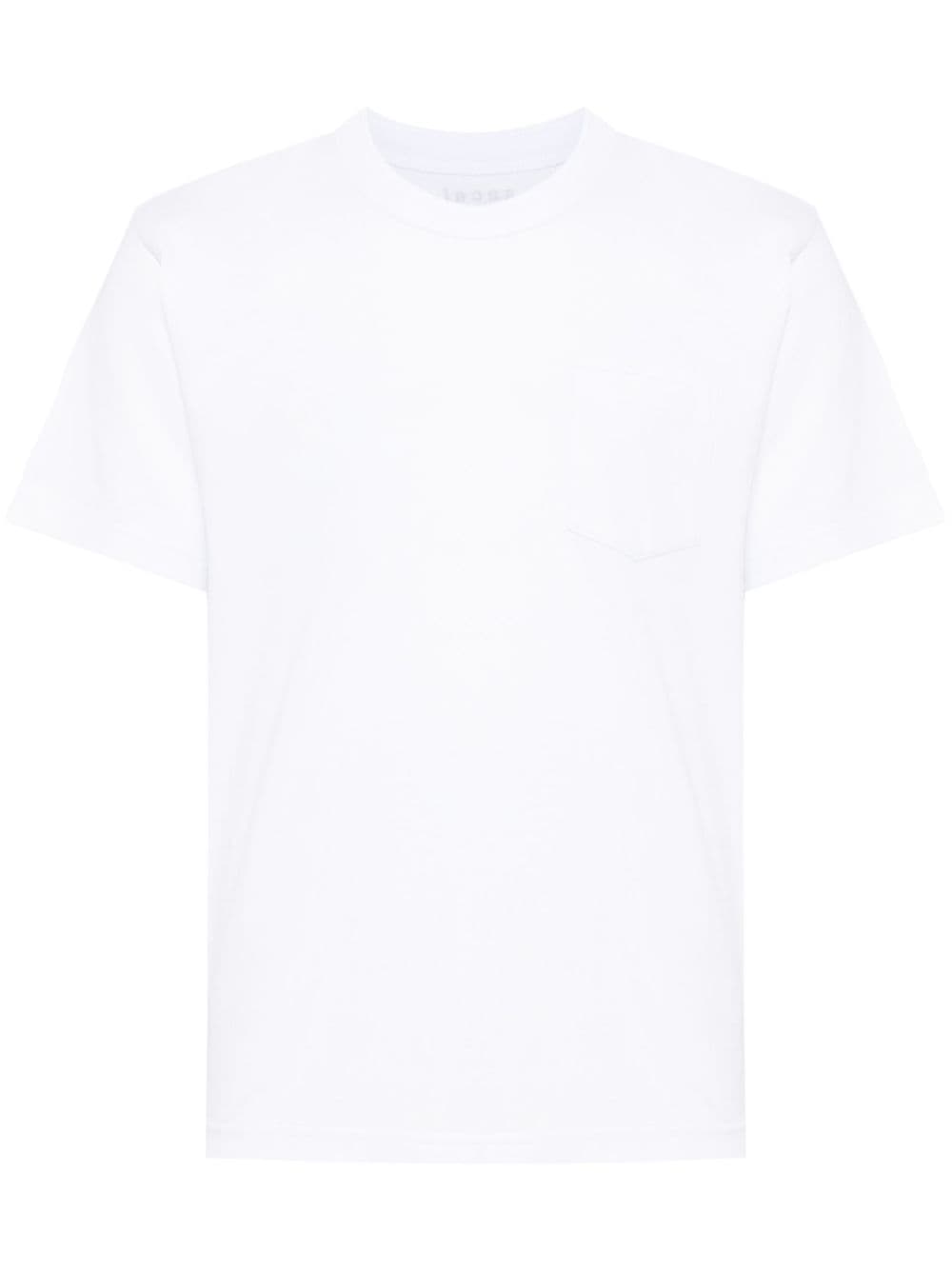 sacai slogan-print cotton T-shirt - White von sacai