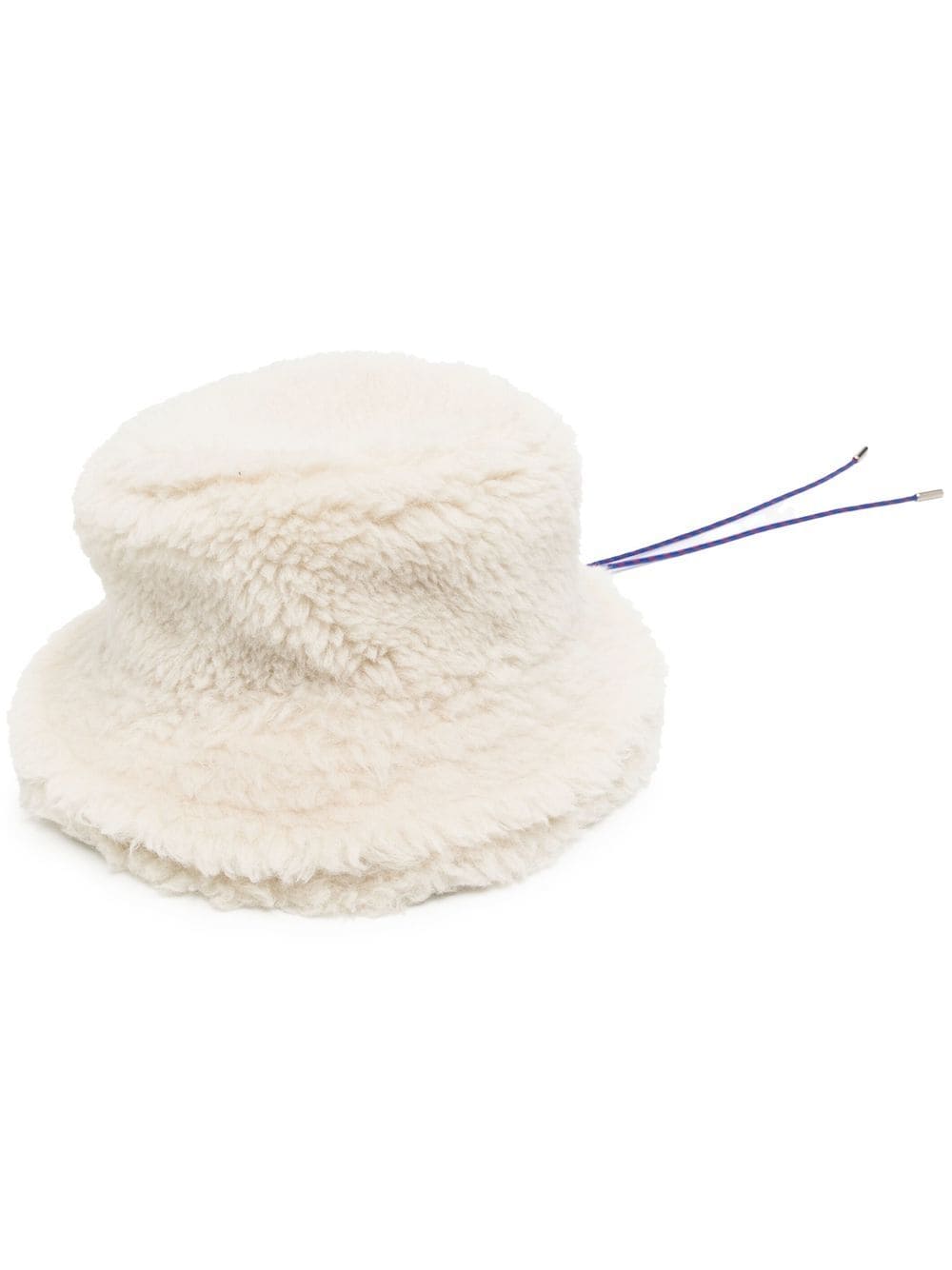 sacai textured wool bucket hat - White von sacai
