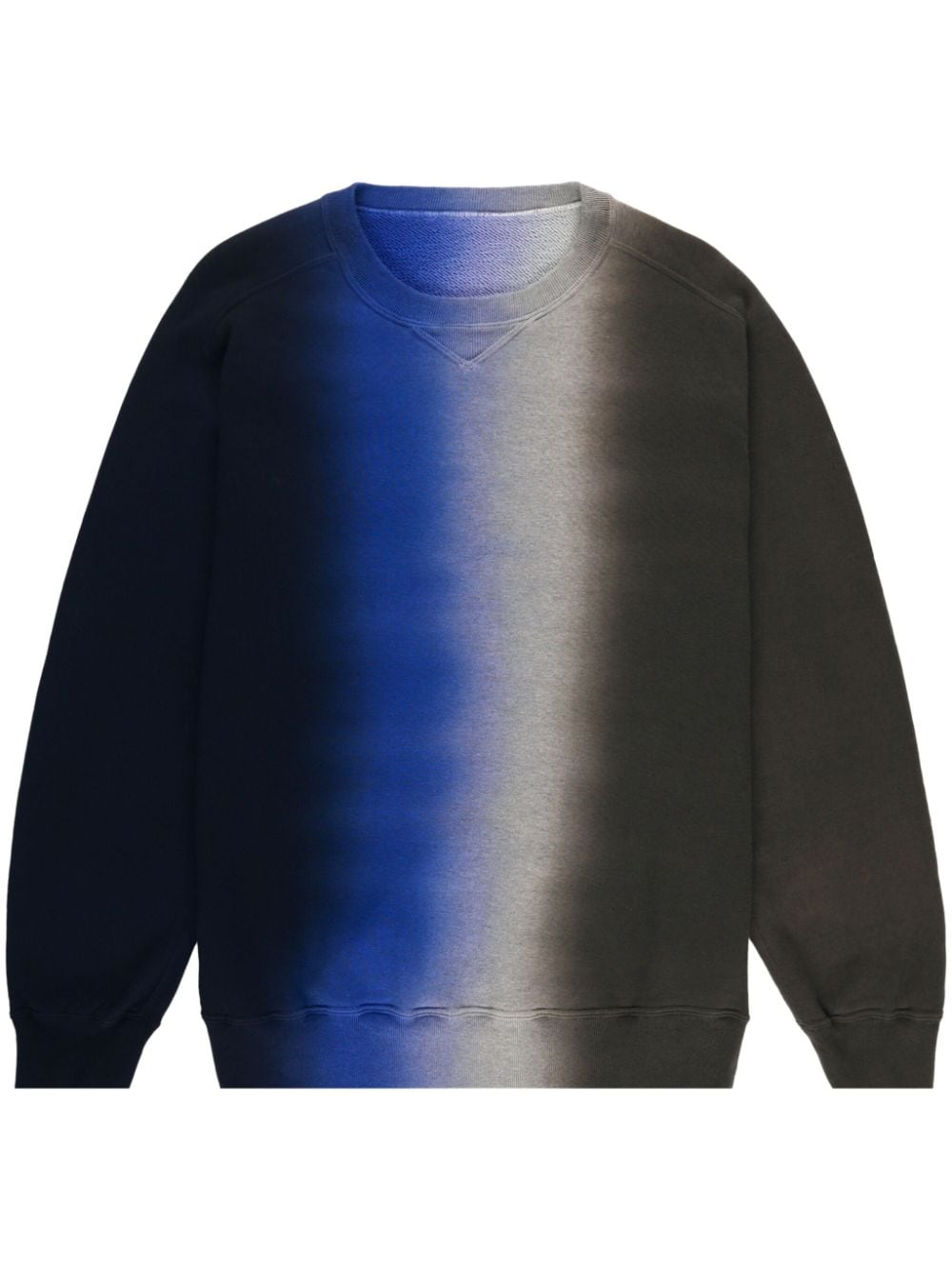 sacai tie-dye cotton sweatshirt - Black von sacai