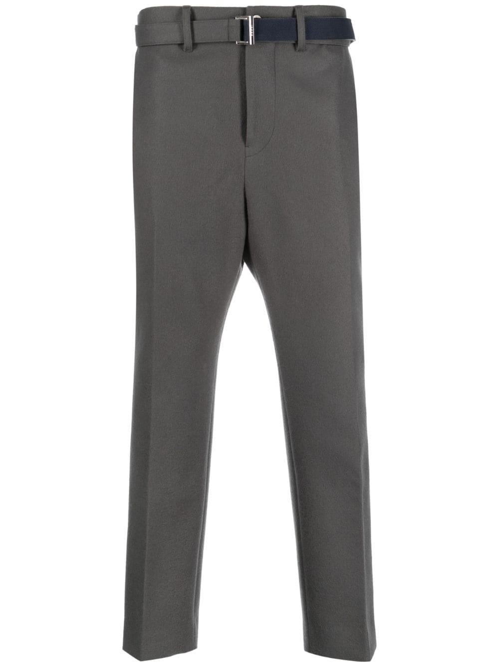 sacai wool tailored cropped trousers - Grey von sacai