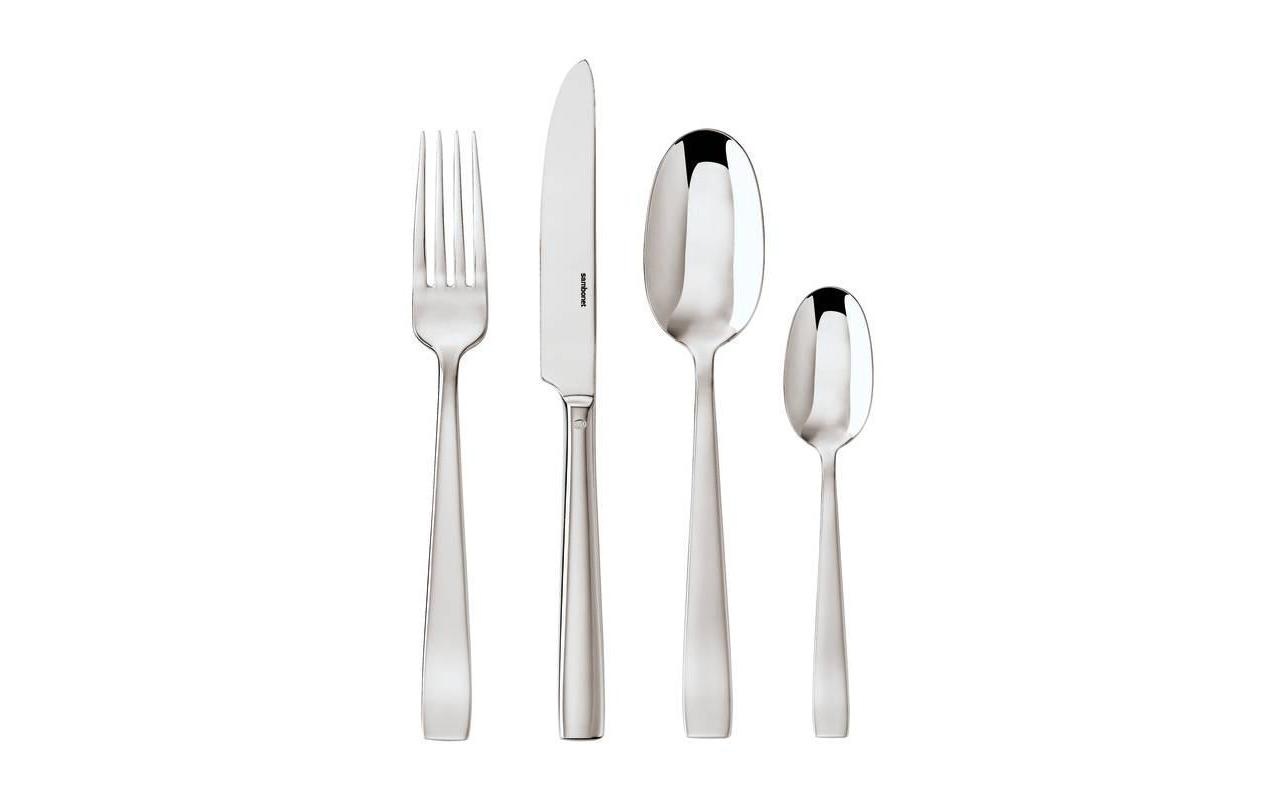 sambonet Besteck-Set »Flat 24-teilig«, (Set, 24 tlg.) von sambonet