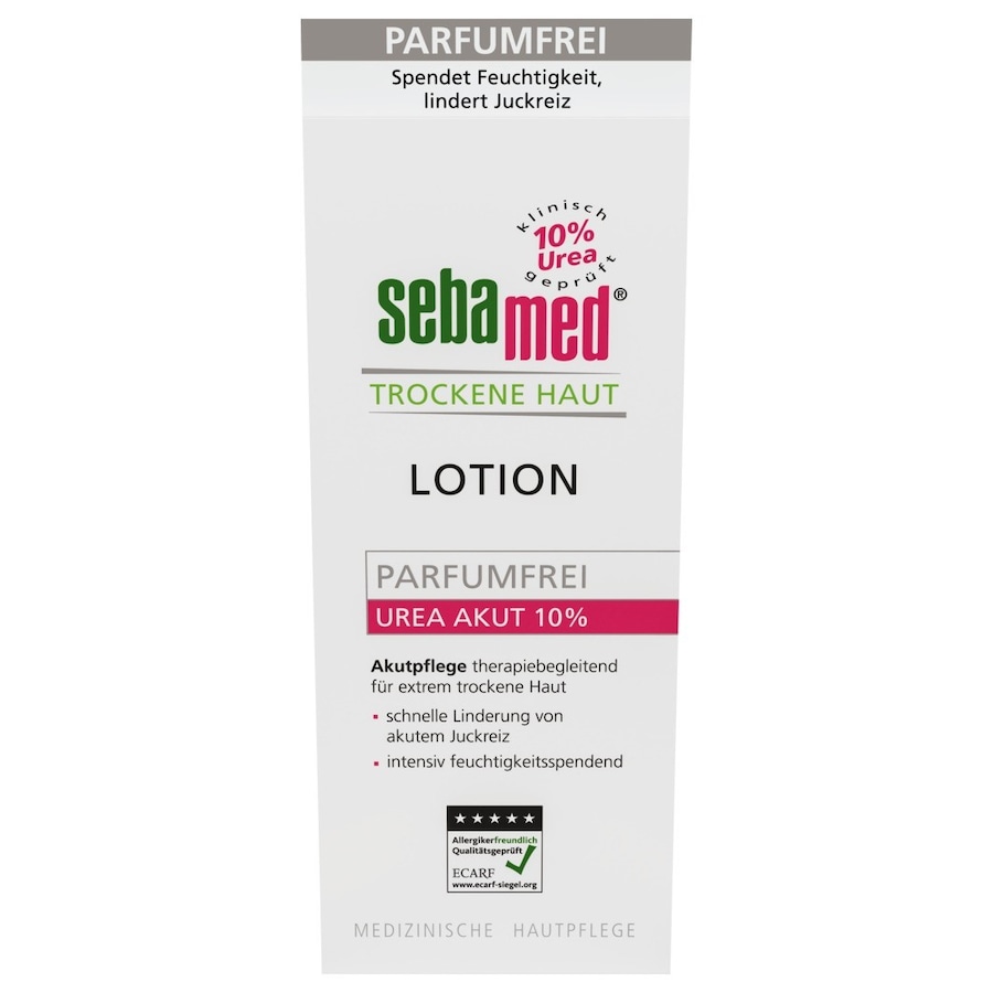 sebamed  sebamed Trockene Haut Lotion Urea Akut 10 % parfumfrei bodylotion 200.0 ml von sebamed