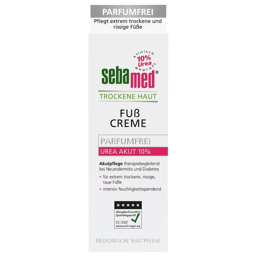 sebamed  sebamed Trockene Haut Urea 10% parfümfrei fusscreme 100.0 ml von sebamed