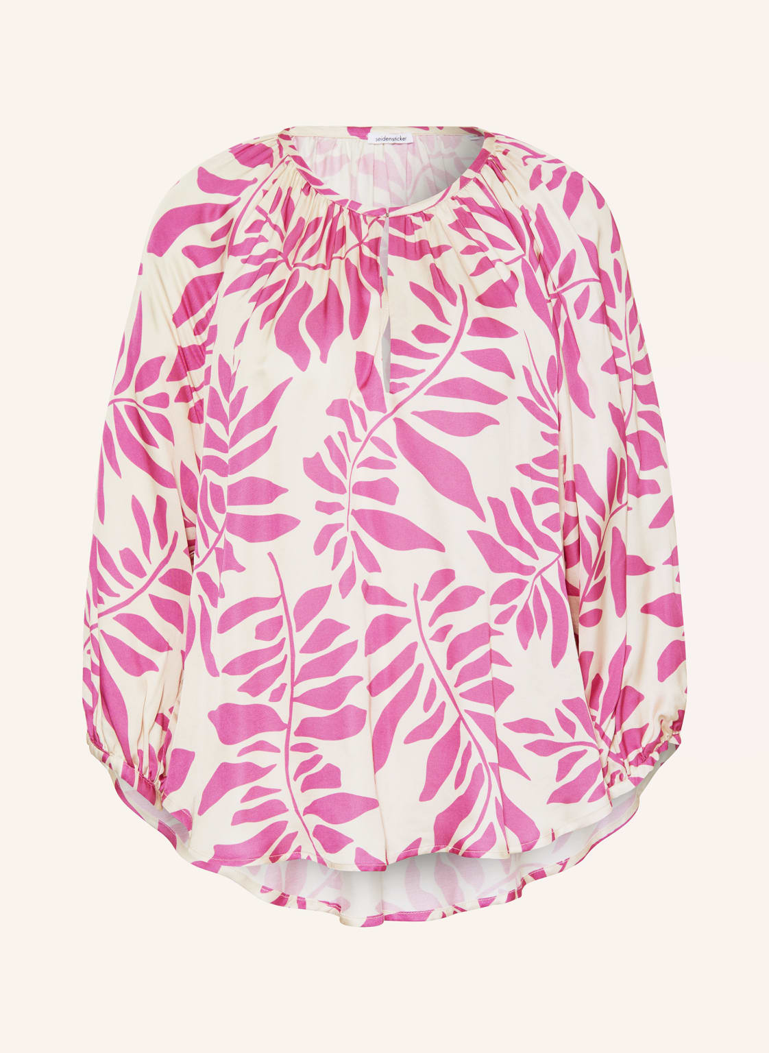 Seidensticker Blusenshirt Mit 3/4-Arm pink von seidensticker