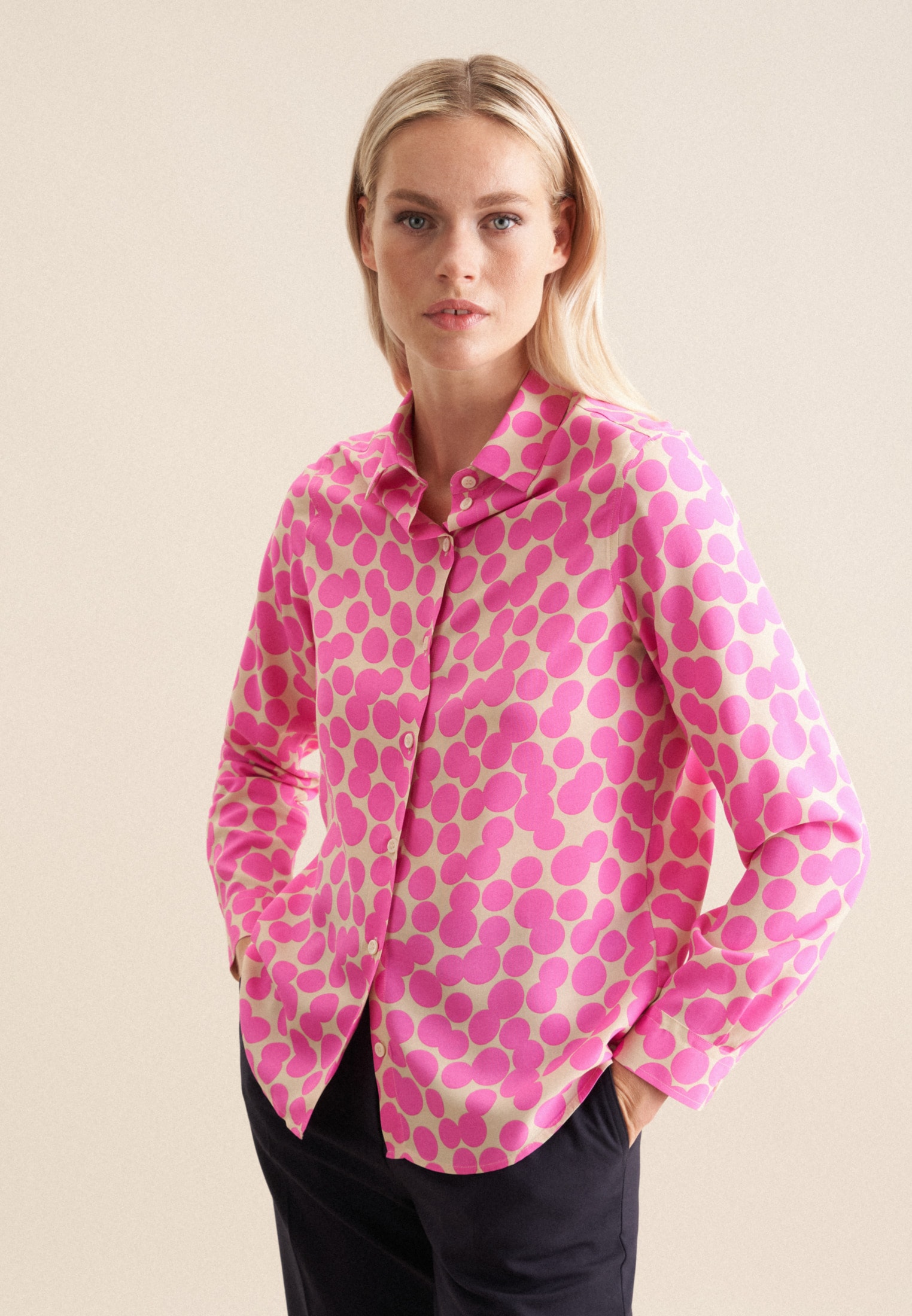 seidensticker Hemdbluse, Druck von seidensticker