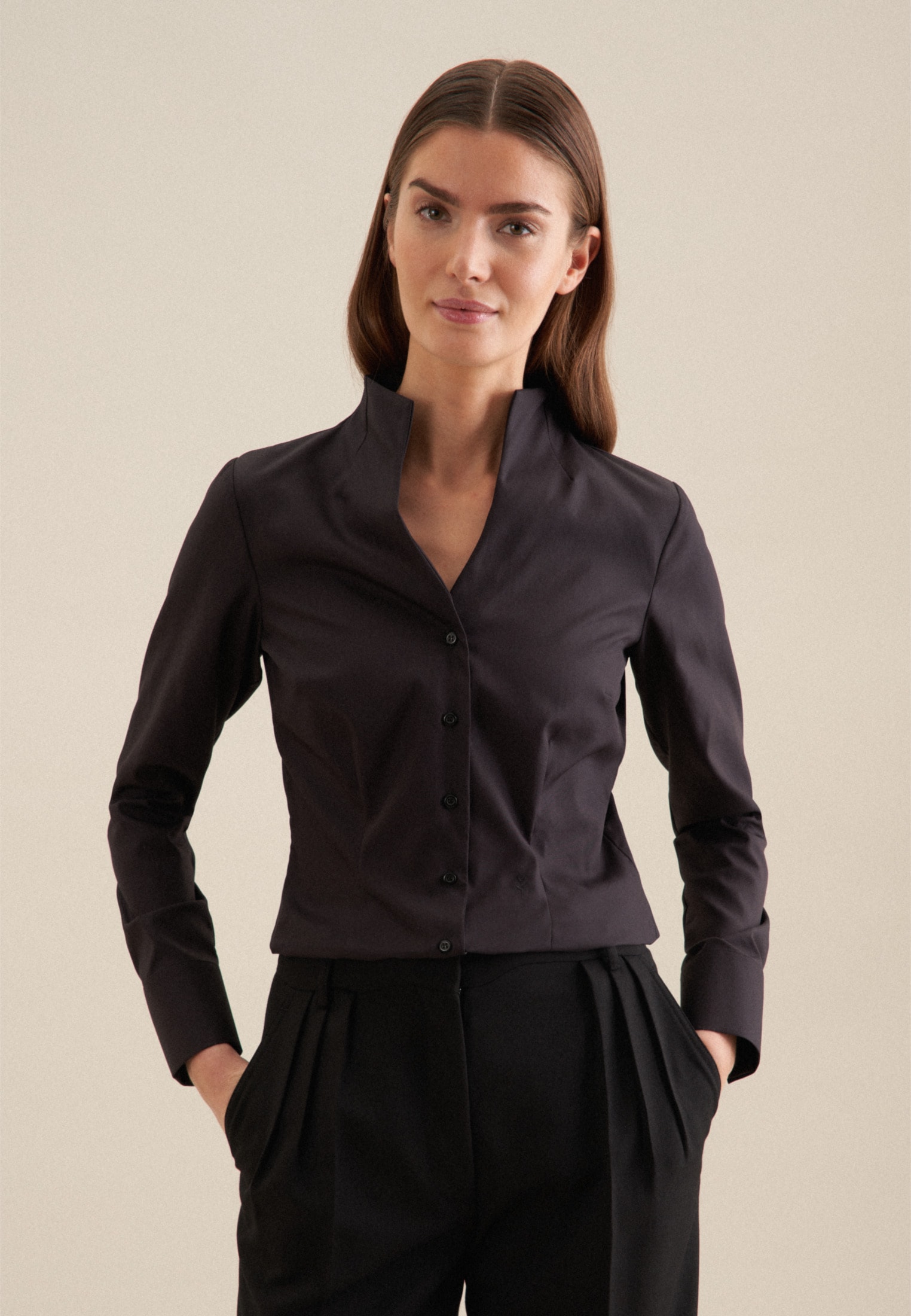 seidensticker Klassische Bluse, Uni seidensticker Klassische Bluse, Uni von seidensticker