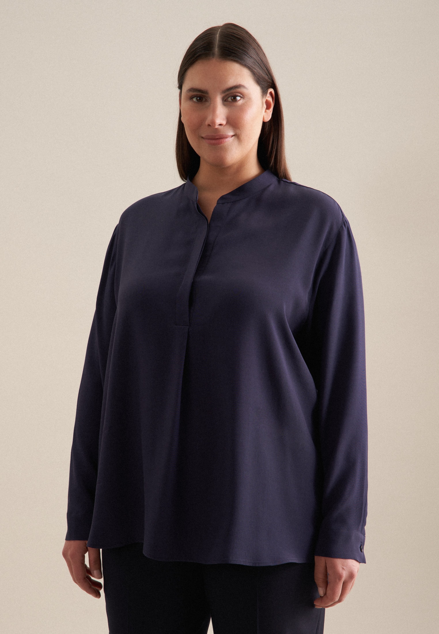 seidensticker Klassische Bluse »Schwarze Rose«, Tunika Uni seidensticker Klassische Bluse »Schwarze Rose«, Tunika Uni von seidensticker