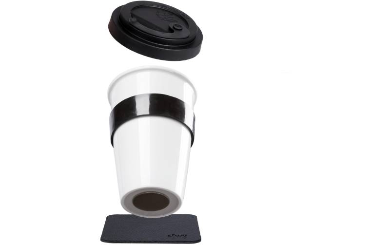 Coffee-to-go-Becher »Silwy to-go-Cup Set« von silwy MAGNETIC SYSTEM