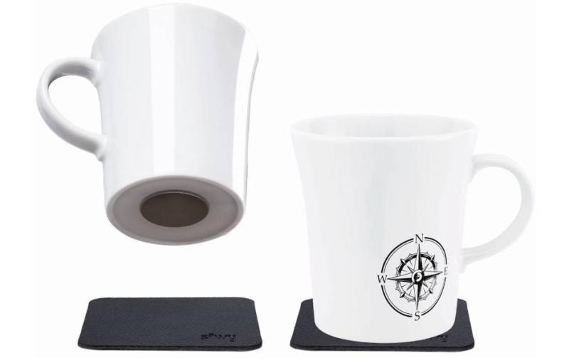 Tasse »Porzellan Set«, (Set) von silwy MAGNETIC SYSTEM
