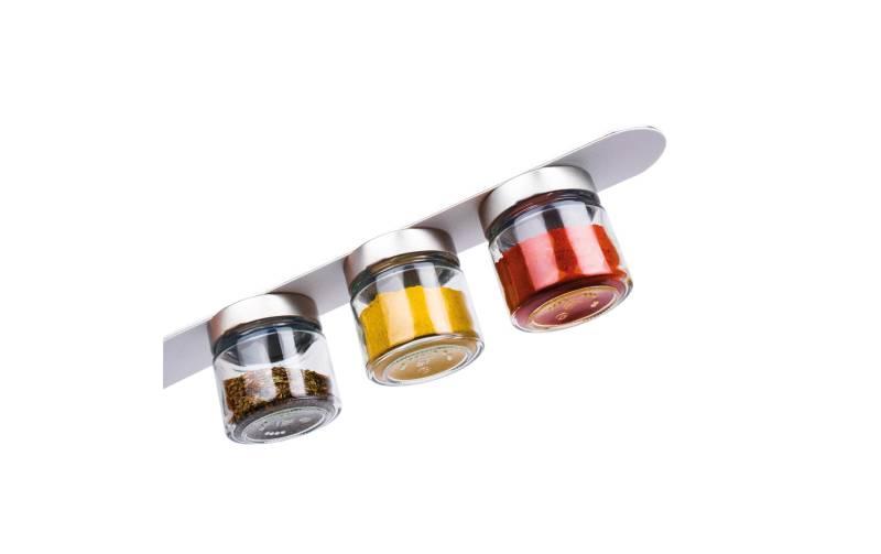 Vorratsdose »Silwy Feinkost-Magnetgläser-Set, 125 ml 0.125 l«, (3 tlg.) von silwy MAGNETIC SYSTEM