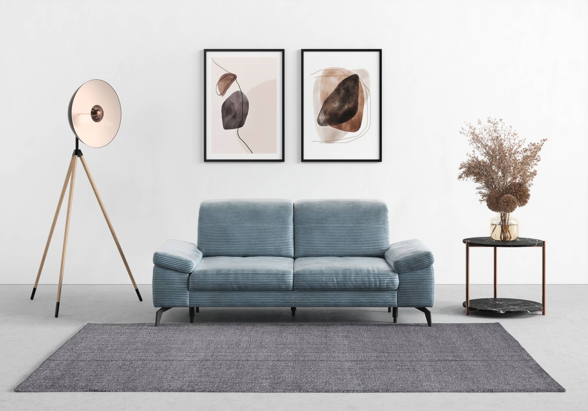 sit&more 2,5-Sitzer »Cabana«, Breite 211 cm, mit oder ohne Sitztiefen-, und Kopfteilfunktion sit&more 2,5-Sitzer »Cabana«, Breite 211 cm, mit oder ohne Sitztiefen-, und Kopfteilfunktion von sit&more
