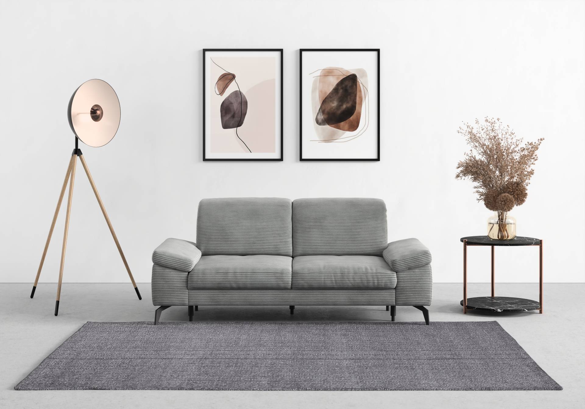 sit&more 2,5-Sitzer »Cabana«, Breite 211 cm, mit oder ohne Sitztiefen-, und Kopfteilfunktion sit&more 2,5-Sitzer »Cabana«, Breite 211 cm, mit oder ohne Sitztiefen-, und Kopfteilfunktion von sit&more