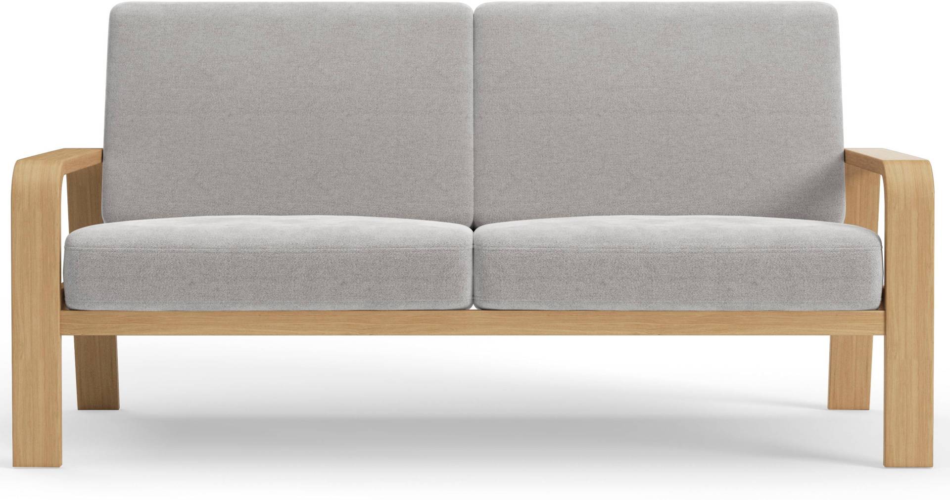 sit&more 2,5-Sitzer »Kolding«, Armlehnen aus Buchenholz in natur, verschiedene Bezüge und Farben sit&more 2,5-Sitzer »Kolding«, Armlehnen aus Buchenholz in natur, verschiedene Bezüge und Farben von sit&more