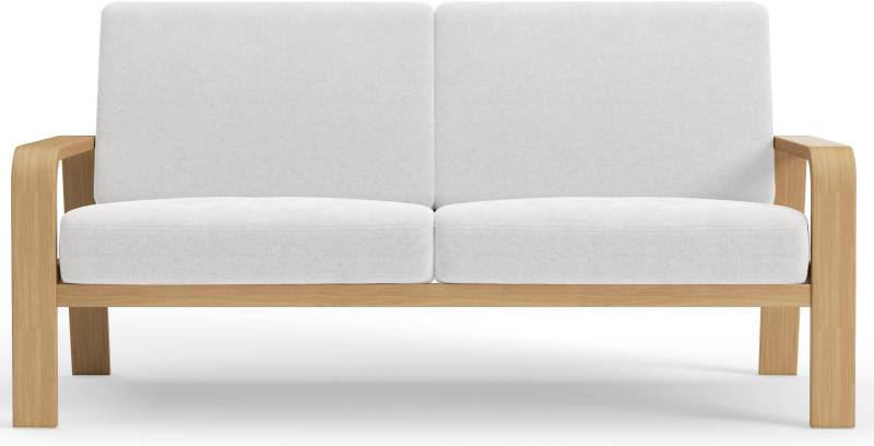 sit&more 2,5-Sitzer »Kolding«, Armlehnen aus Buchenholz in natur, verschiedene Bezüge und Farben von sit&more