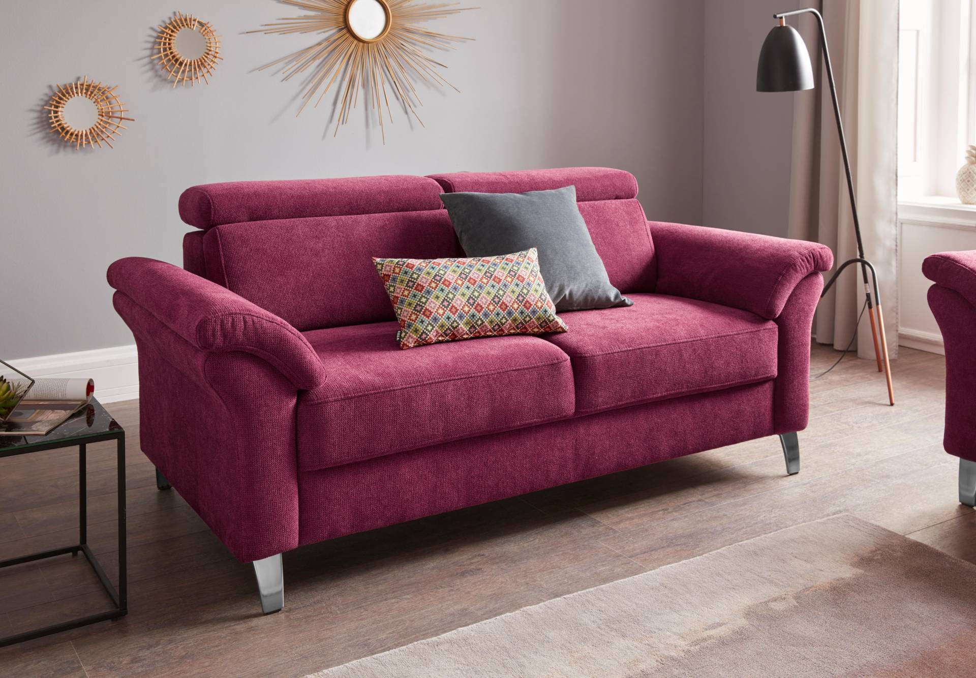 sit&more 2,5-Sitzer »Arngast«, inklusive Federkern und Kopfteilverstellung sit&more 2,5-Sitzer »Arngast«, inklusive Federkern und Kopfteilverstellung von sit&more