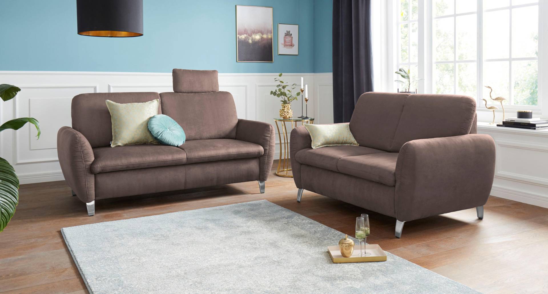 sit&more 2,5-Sitzer »Daytona«, inklusive Federkern und einer Kopfstütze sit&more 2,5-Sitzer »Daytona«, inklusive Federkern und einer Kopfstütze von sit&more