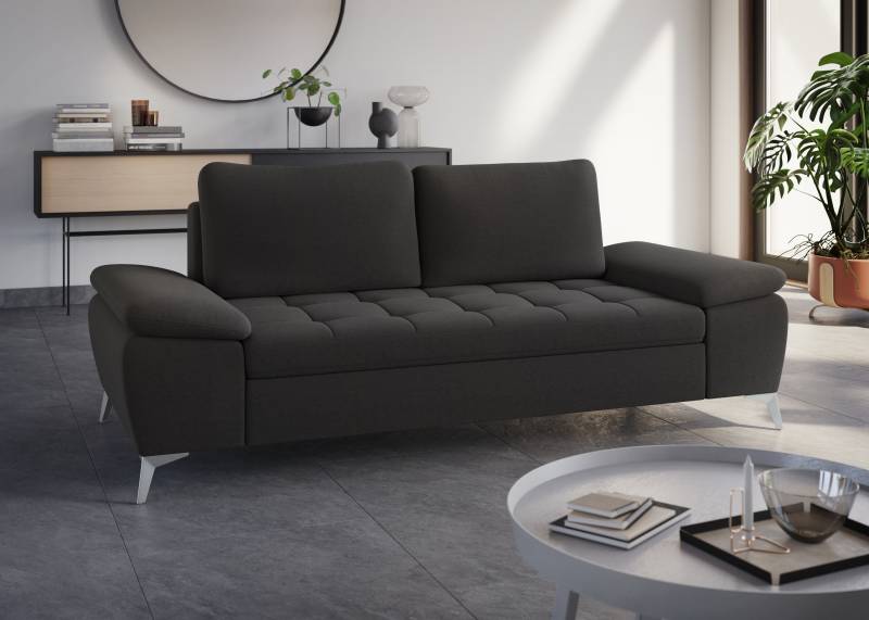 sit&more 2,5-Sitzer »Latigo«, mit hochwertigen Metallfüssen von sit&more