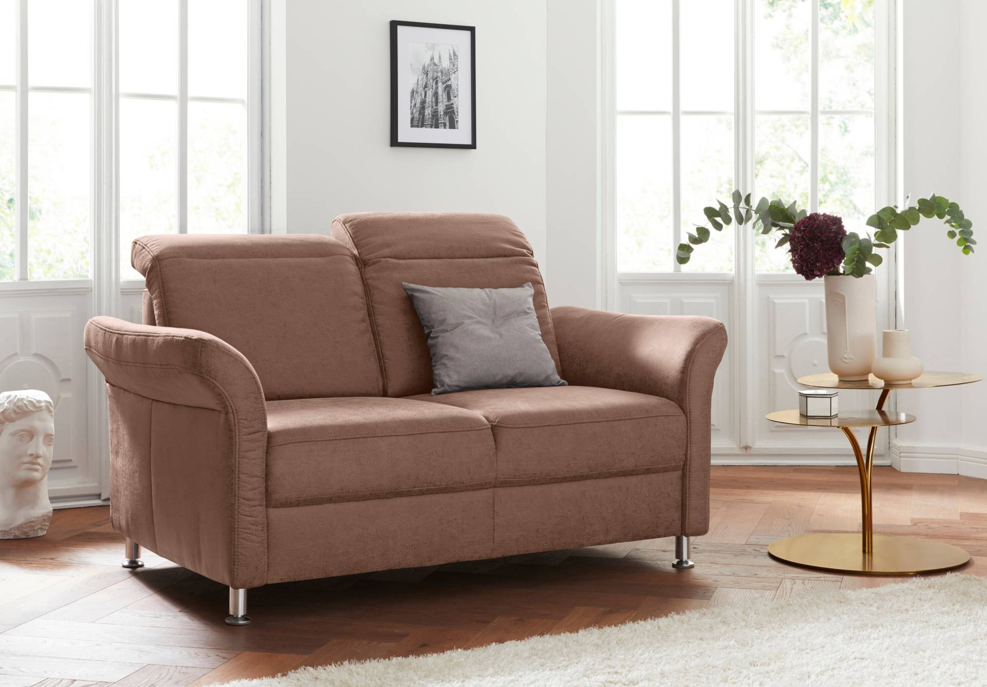 sit&more 2-Sitzer »Darwin«, inklusive Federkern, wahlweise mit Kopfteilverstellung sit&more 2-Sitzer »Darwin«, inklusive Federkern, wahlweise mit Kopfteilverstellung von sit&more
