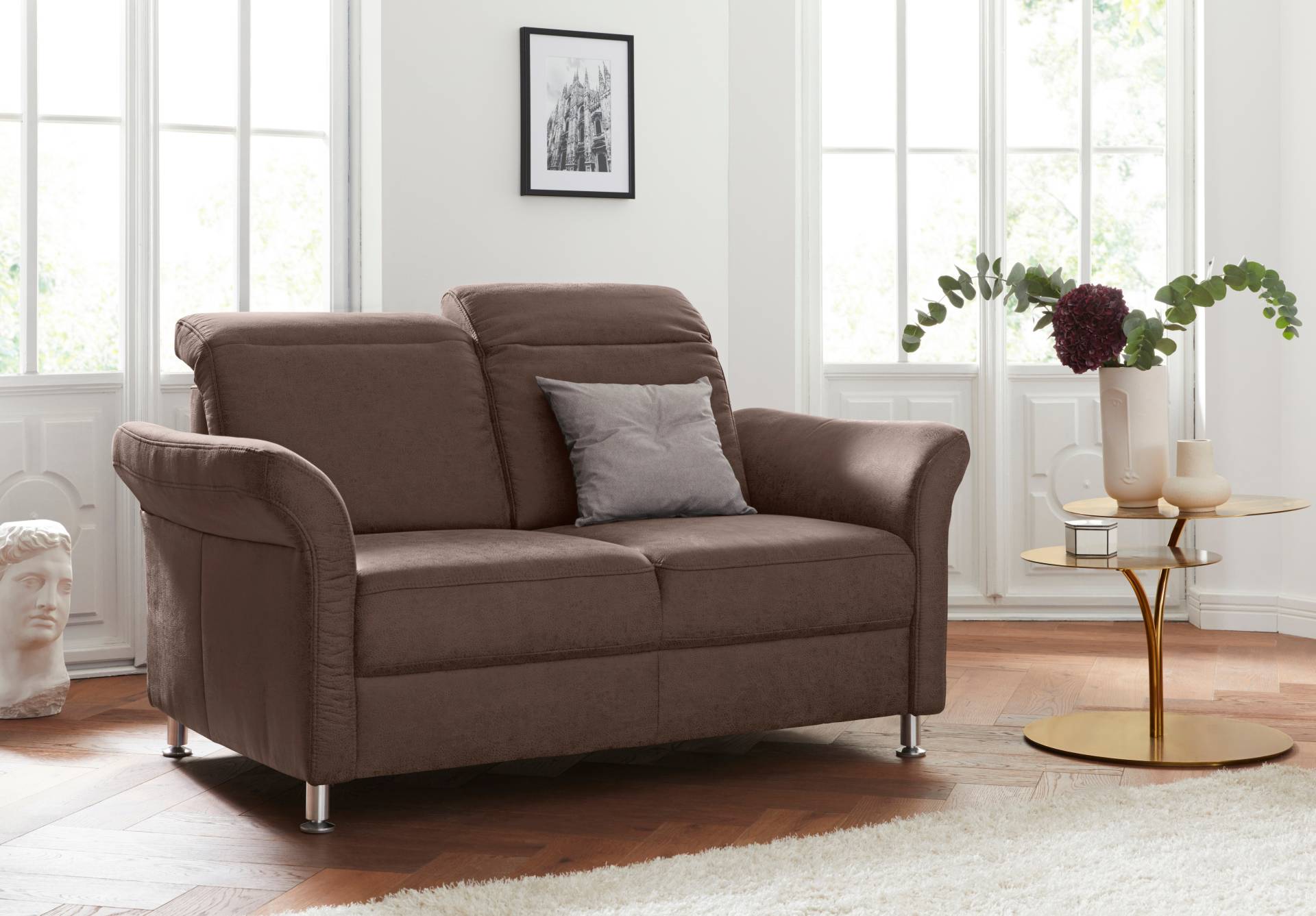 sit&more 2-Sitzer »Darwin«, inklusive Federkern, wahlweise mit Kopfteilverstellung sit&more 2-Sitzer »Darwin«, inklusive Federkern, wahlweise mit Kopfteilverstellung von sit&more