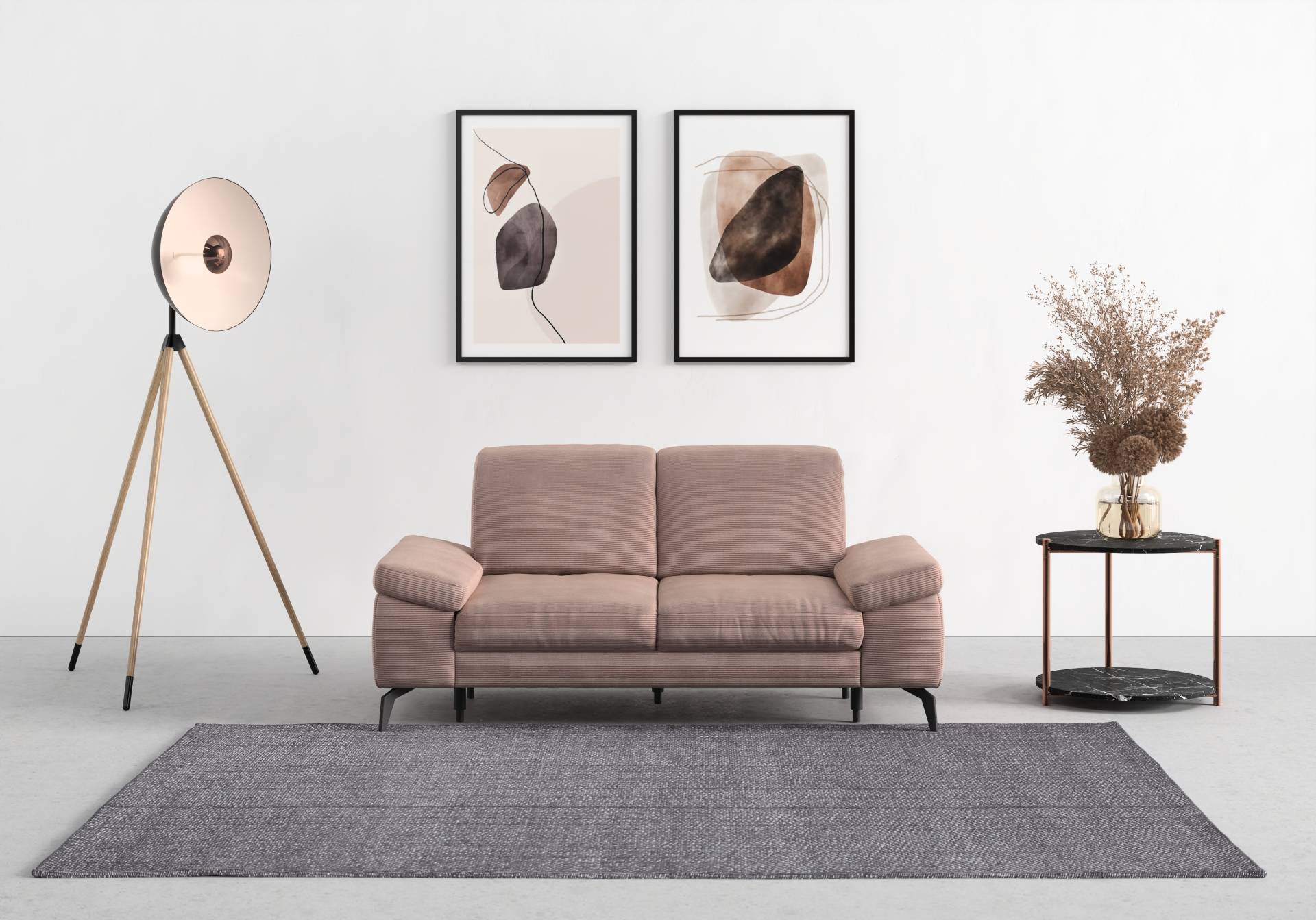 sit&more 2-Sitzer »Cabana«, Breite 191 cm, wahlweise mit Sitztiefen- und Kopfteilfunktion sit&more 2-Sitzer »Cabana«, Breite 191 cm, wahlweise mit Sitztiefen- und Kopfteilfunktion von sit&more
