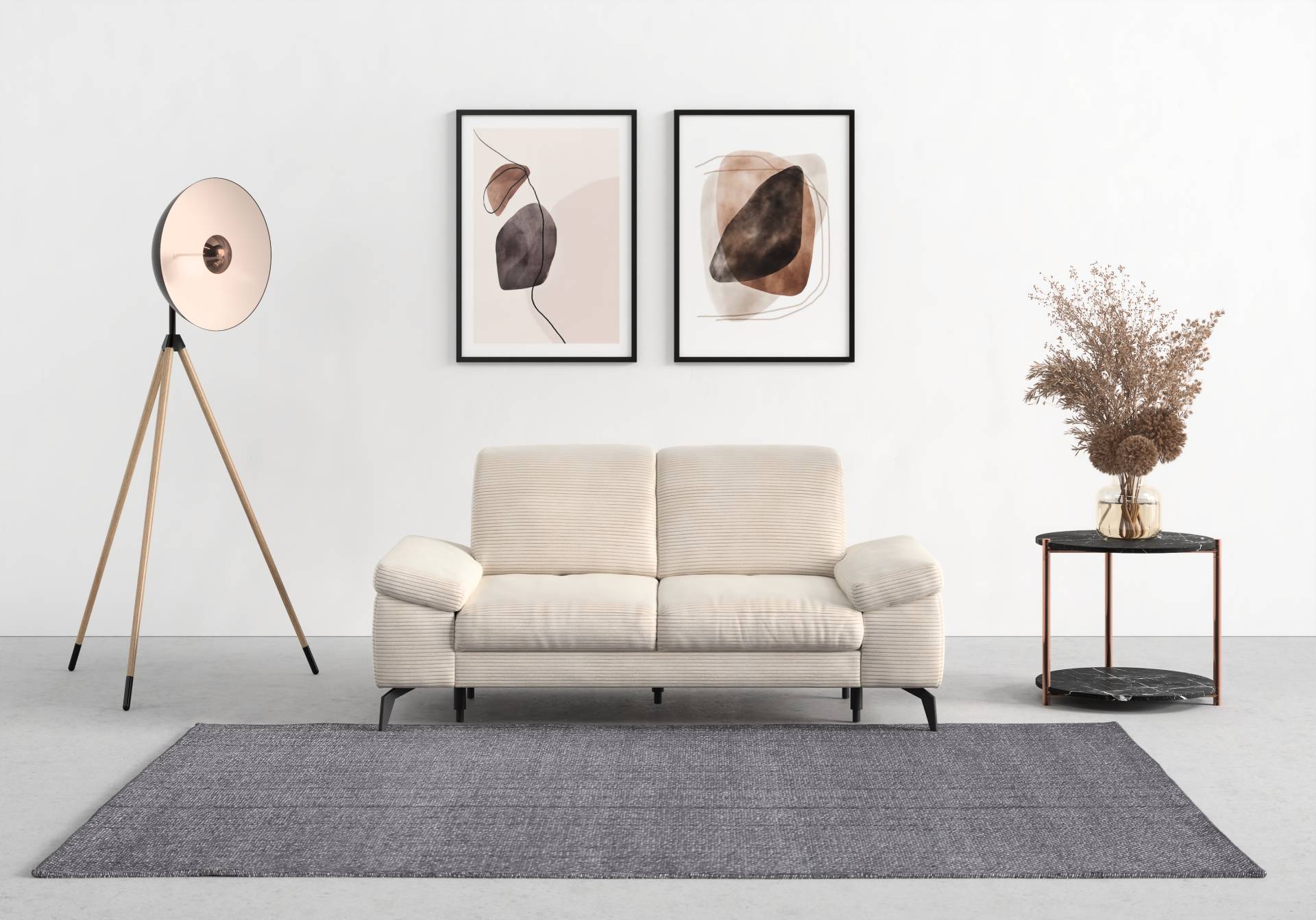 sit&more 2-Sitzer »Cabana«, Breite 191 cm, wahlweise mit Sitztiefen- und Kopfteilfunktion sit&more 2-Sitzer »Cabana«, Breite 191 cm, wahlweise mit Sitztiefen- und Kopfteilfunktion von sit&more