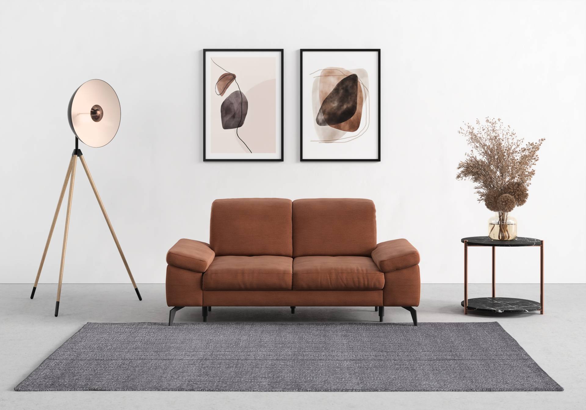 sit&more 2-Sitzer »Cabana«, Breite 191 cm, wahlweise mit Sitztiefen- und Kopfteilfunktion sit&more 2-Sitzer »Cabana«, Breite 191 cm, wahlweise mit Sitztiefen- und Kopfteilfunktion von sit&more