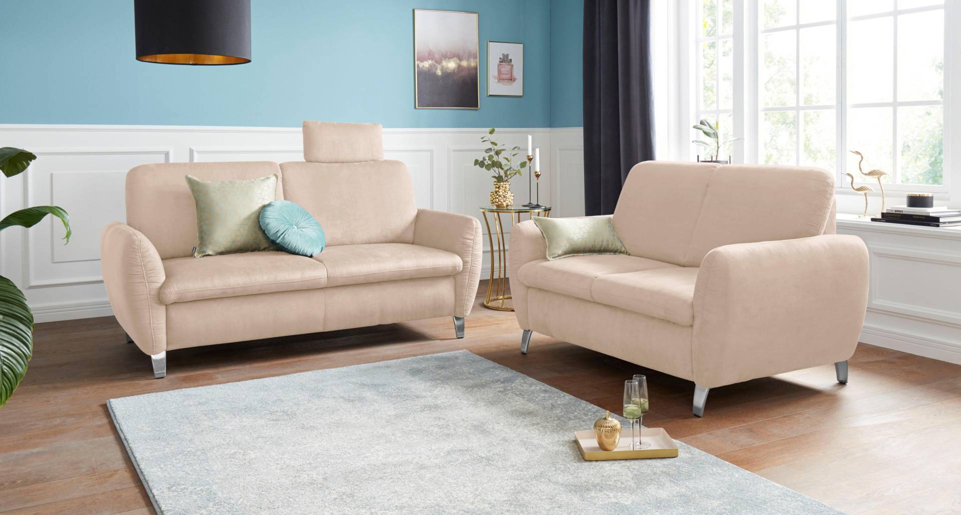 sit&more 2-Sitzer »Daytona«, inklusive Federkern und einer Kopfstütze sit&more 2-Sitzer »Daytona«, inklusive Federkern und einer Kopfstütze von sit&more
