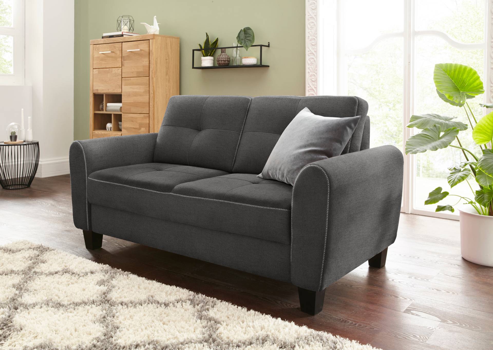 sit&more 2-Sitzer »Varese«, inklusive Federkern von sit&more
