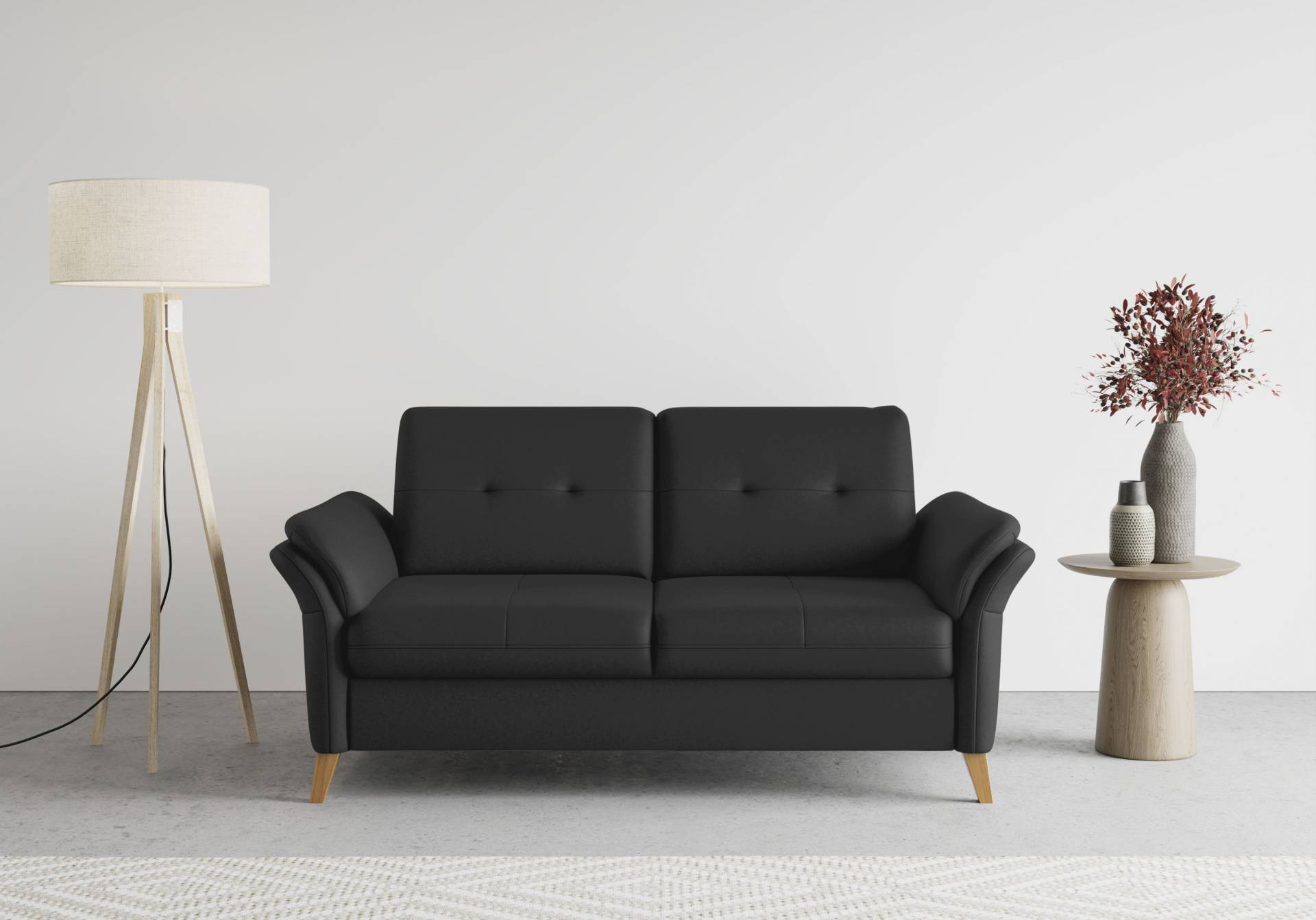 sit&more 3-Sitzer »Göteborg«, inklusive Sitztiefenverstellung und Federkern von sit&more