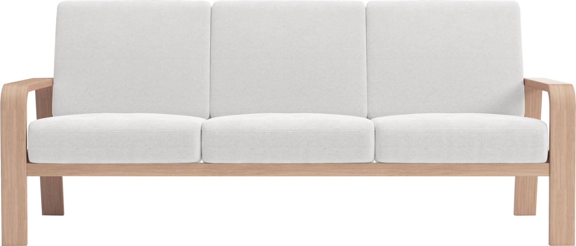 sit&more 3-Sitzer »Kolding«, Armlehnen aus Buchenholz in natur, verschiedene Bezüge und Farben sit&more 3-Sitzer »Kolding«, Armlehnen aus Buchenholz in natur, verschiedene Bezüge und Farben von sit&more