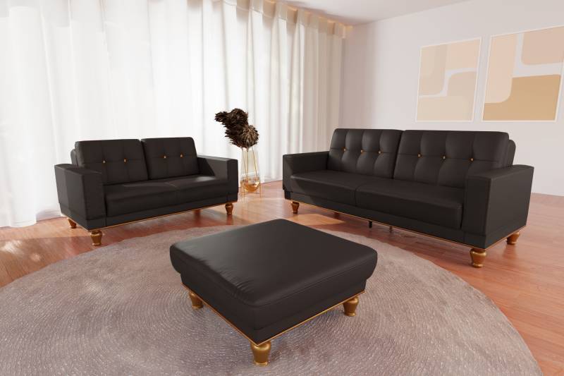 sit&more 3-Sitzer »Orient 5«, mit Strass-Stein, wahlweise mit Bettfunktion und Bettkasten von sit&more