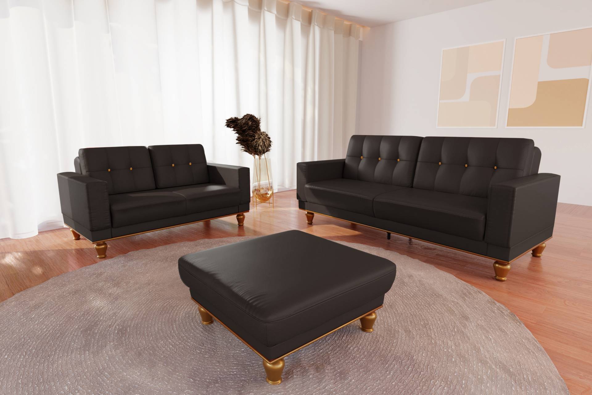sit&more 3-Sitzer »Orient 5«, mit Strass-Stein, wahlweise mit Bettfunktion und Bettkasten sit&more 3-Sitzer »Orient 5«, mit Strass-Stein, wahlweise mit Bettfunktion und Bettkasten von sit&more