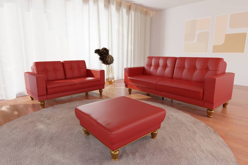 sit&more 3-Sitzer »Orient 5«, mit Strass-Stein, wahlweise mit Bettfunktion und Bettkasten von sit&more